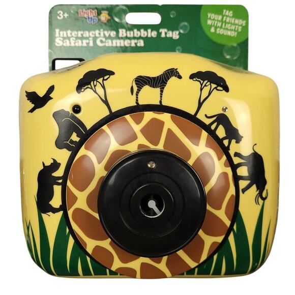 Light Up Toys Interactive Bubble Tag Safari Camera New In Original Packaging - Picture 2 of 5